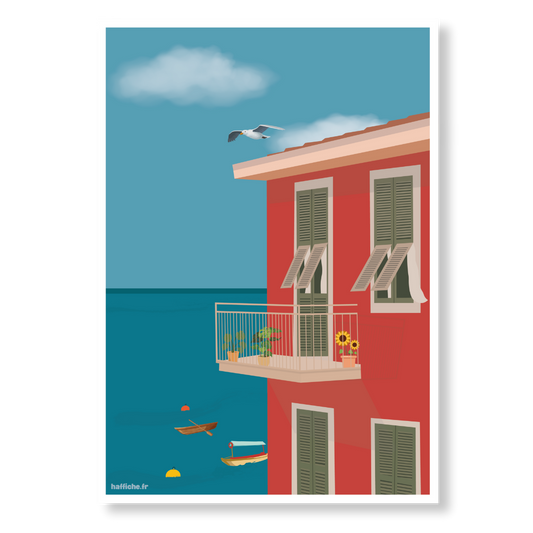 Balcon sur la Méditerranée