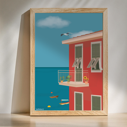 Balcon sur la Méditerranée